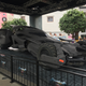 Illustration for article titled Hot Wheels Batmobile meets real Batmobile!